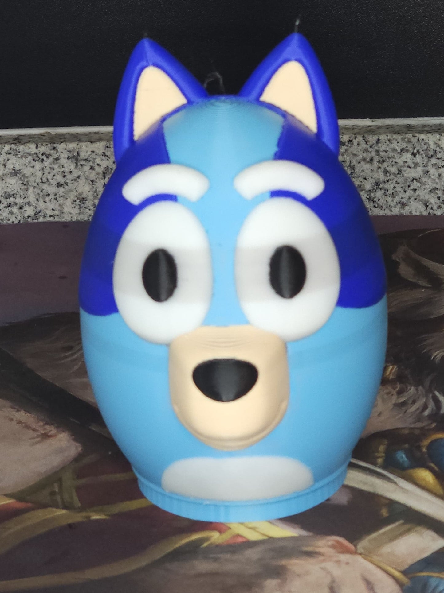 Alcancía Huevo Bluey