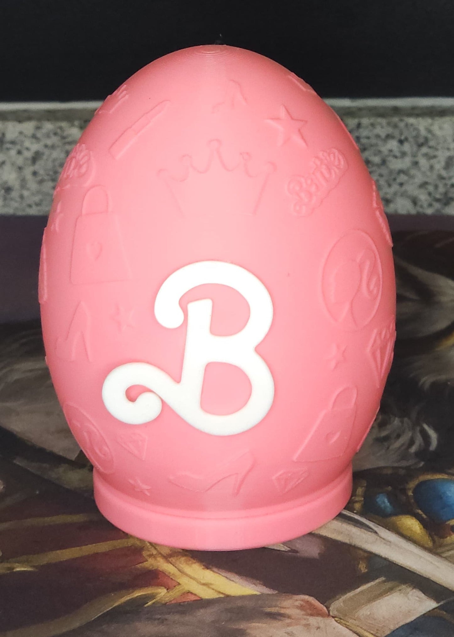 Alcancía Huevo Barbie