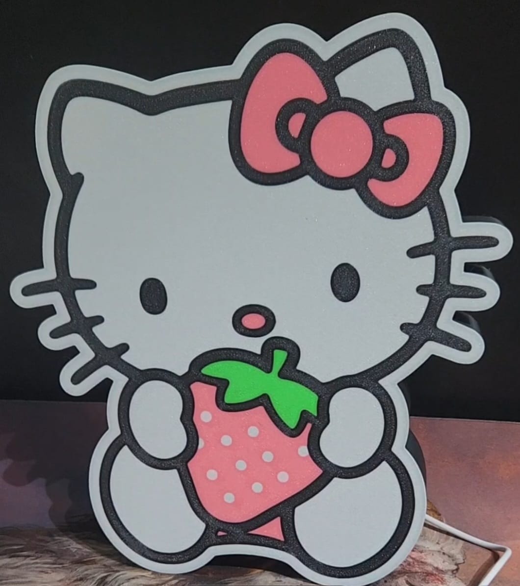 Lámpara LED Inspirada en Hello Kitty – Ilumina tu Espacio con Dulzura