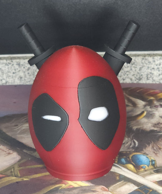 Alcancía Huevo Deadpool
