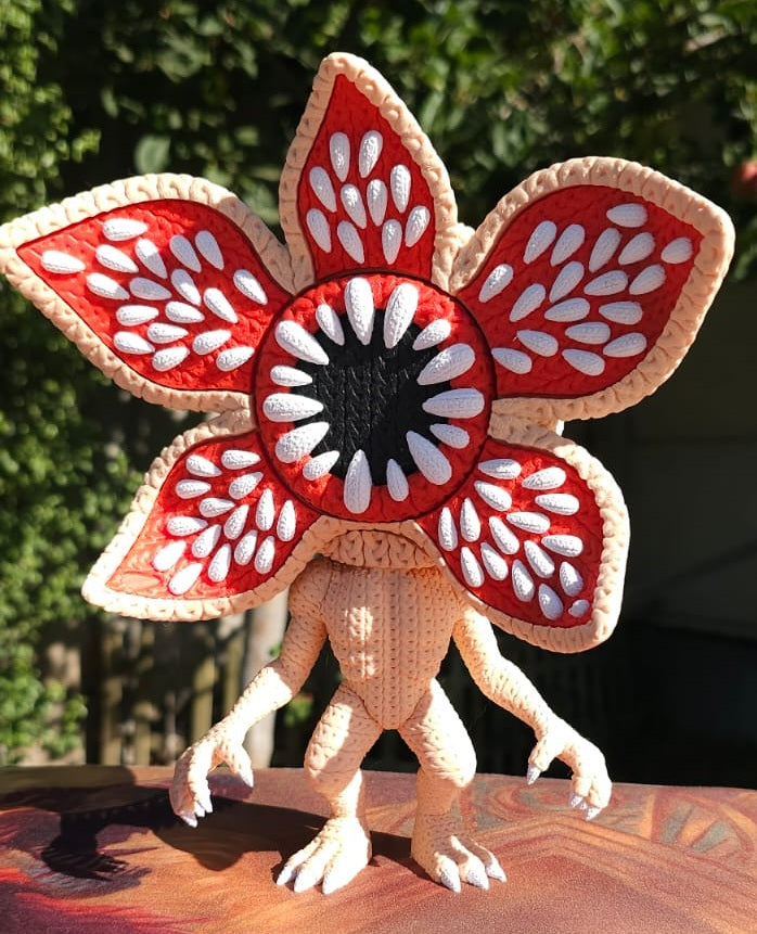 Figura Amigurumi Inspirada el mitico Demogorgon – Impresa en 3D