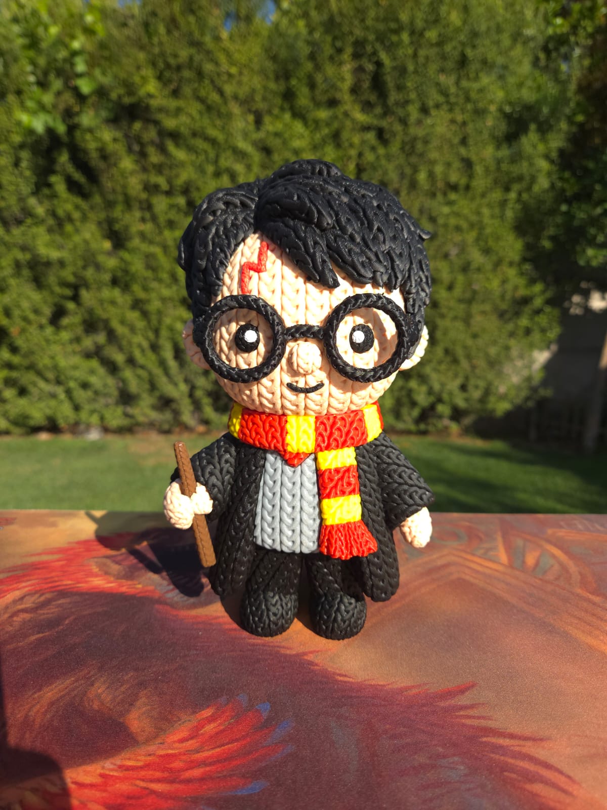 Figura Inspirada en Harry el Joven Hechicero – Edición Mágica 3D