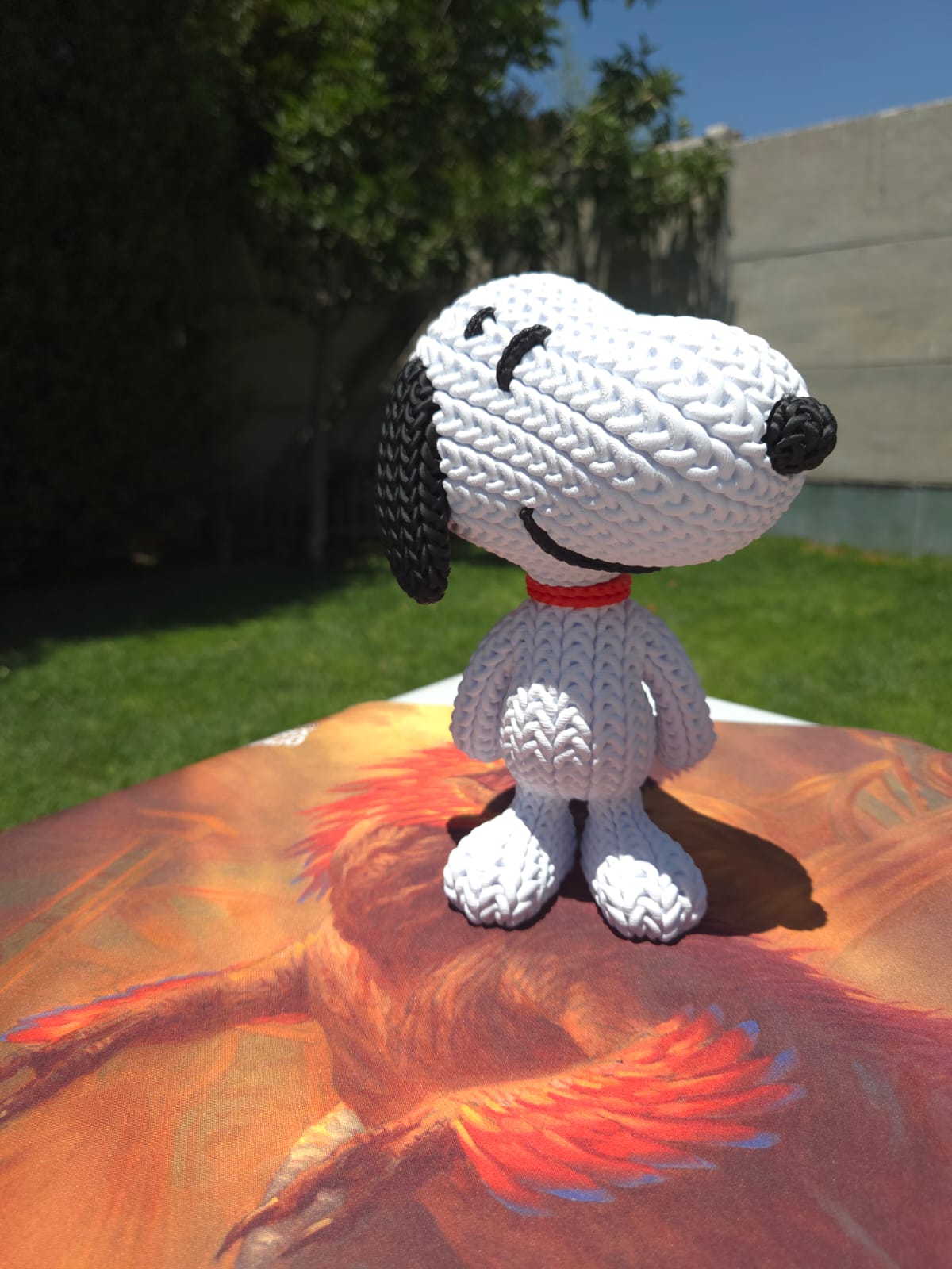 Figura Amigurumi Inspirada en Snoopy el perrito Soñador – Impresa en 3D